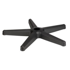 Bază pentru scaun directorial, plastic, 55 cm, neagru
