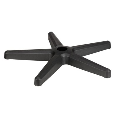 Bază pentru scaun directorial, plastic, 56 cm, neagru foto