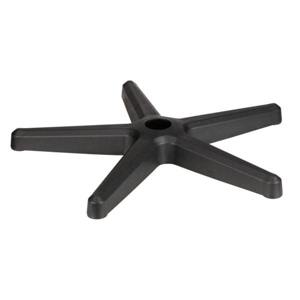 Bază pentru scaun directorial, plastic, 56 cm, neagru