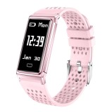 Cumpara ieftin Smartwatch iSEN B11, Roz, 0.96 OLED, Bluetooth 5.3, Monitor Ritm Cardiac, SpO2, HRV, Monitorizare Somn, IPX8