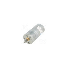 Motor DC, 6V DC, 2.4A, 290rot./min, POLOLU, 20.4:1 METAL GEARMOTOR 25DX50L MM LP 6V