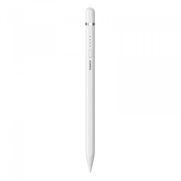 Touch Pen Baseus Smooth Writing 2 Series pentru Apple iPad, Versiune Plug-In Activ, Alb P80015806211-00