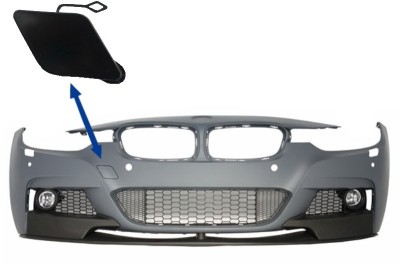 Capac Carlig Remorcare Bara Fata BMW Seria 3 F30 F31 Sedan Touring (2011-up) M-tech M Performance Design Performance AutoTuning foto