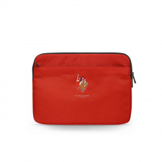 Husa Pouch US Polo pentru Apple MacBook 13&amp;quot;-13.3&amp;quot;, Rosu foto