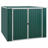 Gossi Șopron de gradina, verde, 195 x 198 x 159 cm, otel galvanizat