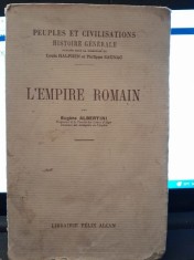 L&amp;#039;empire romain - Eugene Albertini foto