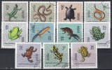 Polonia 1963 - Reptile și amfibieni protejați, Serie scurta, Stampilat