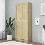 VidaXL Bibliotecă, stejar sonoma, 82,5x30,5x185,5 cm, lemn prelucrat