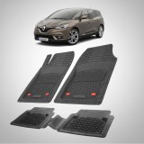 Cumpara ieftin Covorase Auto TeamCar&reg; Tip Tavita Compatibile Renault Grand Scenic IV (2016-2024) Negru Material Rezistent