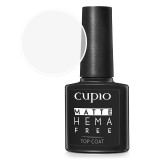 Top Coat Matte HEMA FREE 10ml, Cupio