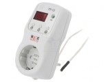 Regulator digital de temperatură TR-12-2 SCHUKO -10&divide;45&deg;C 220&divide;230VAC
