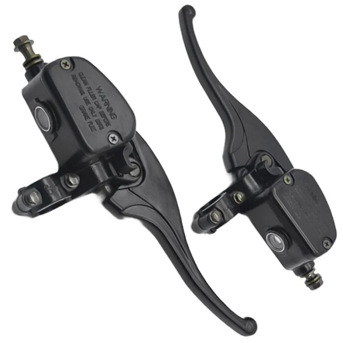 Maneta + Pompa Frana Hidraulica ATV Bashan - partea Dreapta - cu blocator