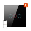 Intrerupator touch, LZTS02-EU-B3, Avatto, 10 A, Negru - Nu nesita fir de nul, Smart, Altele