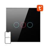 Intrerupator touch, LZTS02-EU-B3, Avatto, 10 A, Negru - Nu nesita fir de nul, Smart, Altele