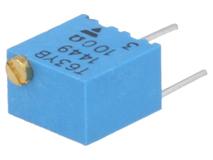 Rezistor trimer multitura 100&Omega; IP67