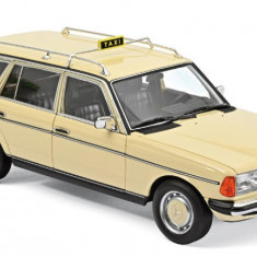 Macheta auto Mercedes-Benz 200 T Taxi 1982, 1:18 Norev