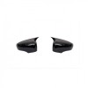 Capace Oglinzi Batman Negru Lucios Renault Captur 2013-2019 ABS ALM