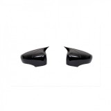 Capace Oglinzi Batman Negru Lucios Renault Captur 2013-2019 ABS ALM