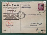 Romania Regala , carte postala ,corespondenta comerciala Romaia -Germania anii 1938-1944. perioada celui de al doilea razboi mondial