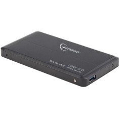 Rack extern pt HDD/SSD, 2.5 inch, S-ATA, interfata PC USB 3.0, aluminiu, negru