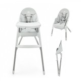 SCAUN DE MASA KINDERKRAFT DINNLY, GREY SuperHeroes ToysZone