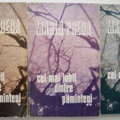 Cel mai iubit dintre pamanteni (3 volume) – Marin Preda (putin uzata)