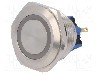 Intrerupator anti-vandalism, ON-ON, &Oslash;30mm, ONPOW - GQ30-11ZE/B/12V/S