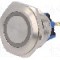 Intrerupator anti-vandalism, ON-ON, &Oslash;30mm, ONPOW - GQ30-11ZE/B/12V/S