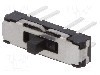 Intrerupator glisant, 2 pozitii, DP3T, ON-ON, C&amp;K - JS203011CQN