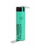 Acumulator Li-Ion Panasonic NCR18650A 3100mAh 6.2A 3.7V Baterie Reincarcabila cu Urechi Lipire in Z
