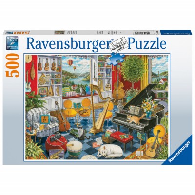 Puzzle Sala De Muzica, 500 Piese foto
