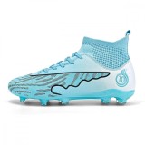 Ghete de fotbal MBrands, 8.1 cu glezna , crampoane, turcoaz 43, 33, 36, 38, 39, 41, 42, 44
