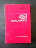 Nicolae Mihaescu - Carte despre limba romaneasca