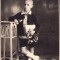 HST P914 Poză 1927 elev premiant cu coroniță studio Huber Botoșani