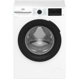 Masina de spalat rufe Beko BM5WFU610415W, 10 kg, 1400 RPM, Clasa A, Recycled Tub, HomeWhiz prin WiFi , Motor ProSmart Inverter, AddXtra, Hygiene+, Cul