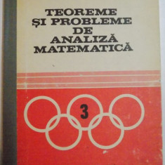 TEOREME SI PROBLEME DE ANALIZA MATEMATICA de SORIN RADULESCU si MARIUS RADULESCU , 1982