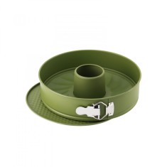 Tava tort cu 2 baze detasabile ZASS Gourmet, ZG-BW 03, Verde - NOU