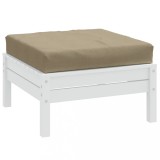 Cumpara ieftin Pernă pentru paleți, melanj gri taupe, 60x60x9,5 cm, textil