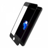 Folie Sticla 3D Full Negru Apple iPhone 6 / 6s, 0.2mm, Full Screen