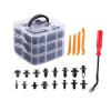 Set 620 Clipsuri Auto Universale + Instrumente Demontare &amp; Extractor Metalic - Dactylion