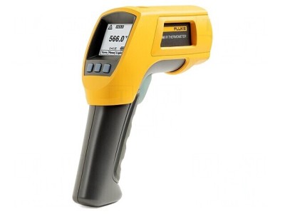 Pirometru LCD FLK-566 -40&amp;divide;650&amp;deg;C -270&amp;divide;1372&amp;deg;C foto