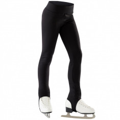 PANTALON ANTRENAMENT PATINAJ artistic Negru Copii