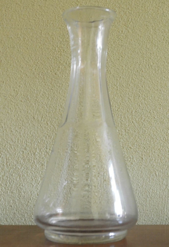Sticlarie laborator, sticla veche, masura volumetrica pentru tuica toi  500ml | Okazii.ro