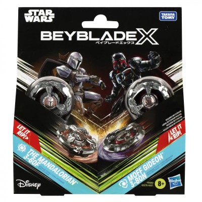 Beyblade X Star Wars Pachet Duo The Mandalorian 3-60f Si Moff Gideon 3-80n foto