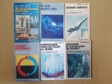 6 vol. Tehnica la zi (Comportarea constructiilor la seisme, Animalele si cutremurele de pamant, Energia geotermica, Avioane orbitale, Benzine, Luna)