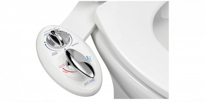 Accesoriu bideu pentru scaun toaleta LUXE Bidet, duza dubla - RESIGILAT foto