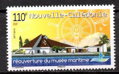 NOUA CALEDONIE 2013, Arhitectura, serie neuzată, MNH foto