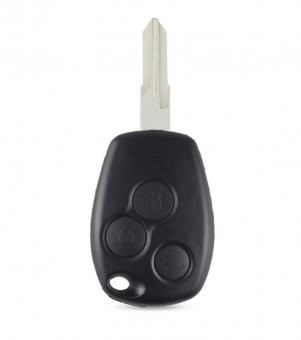 Carcasa cheie Topautochei&amp;reg; pentru Dacia Renault Duster Logan Fluence Clio Sandero Master Vivaro Megane 3 butoane foto