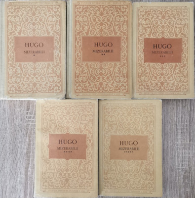 Mizerabilii (5 vol.) - Victor Hugo foto