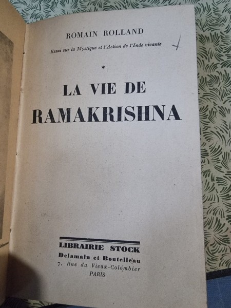 Essai sur la mystique et l&#039;action de l&#039;Inde vivante : La Vie de Ramakrishna - Romain Rolland